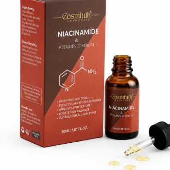 Cosminity Niacinamide & Vitamin C Serum 30ml – Brightening & Hydrating Face Serum