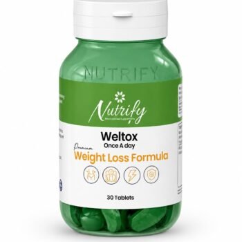Nutrify Weltox – Premium Once A Day Weight Loss Formula (30 Tablets)